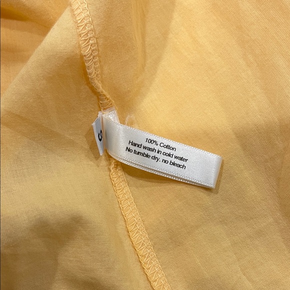 Cali Dreaming 100% Cotton Maxi Dress with Long Sleeves, Size small - Picture 4 of 4